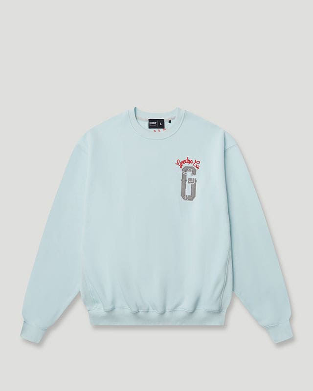 PFK Boxer Crewneck Cool Blue/Red
