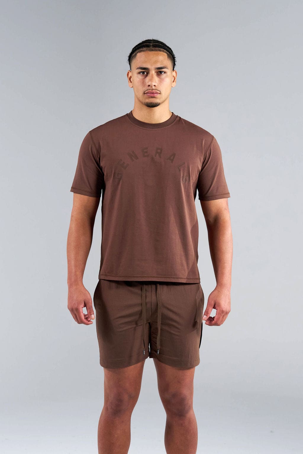 Generals Slim Fit T-Shirt Chestnut