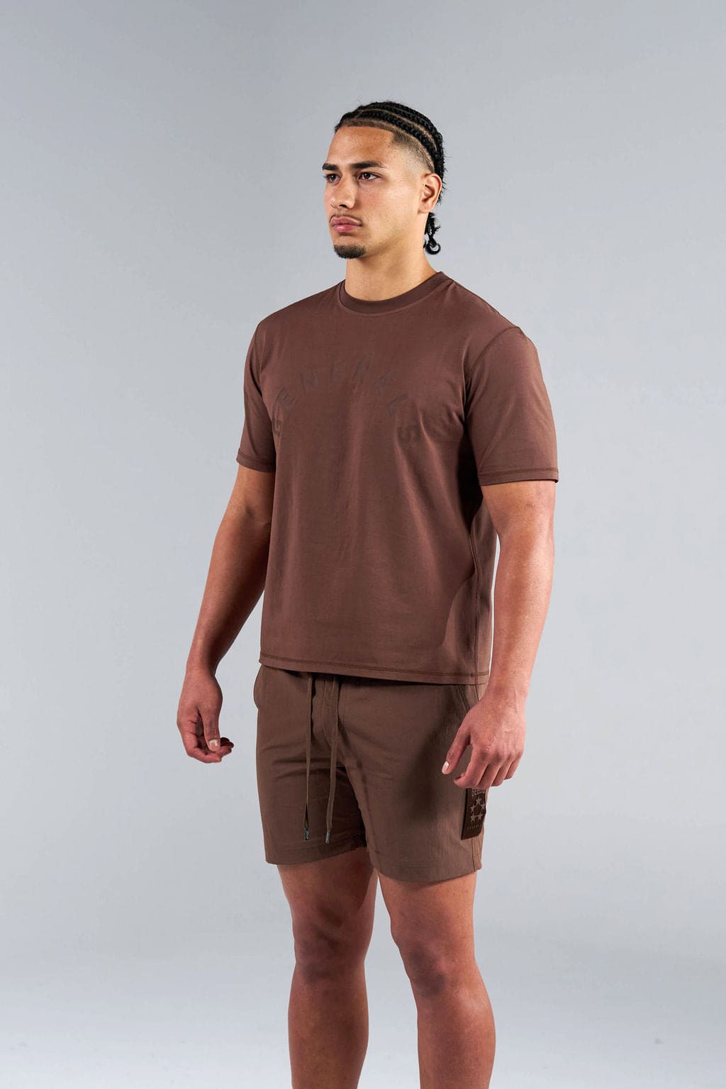 Generals Slim Fit T-Shirt Chestnut